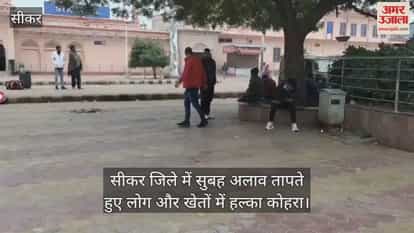 Fatehpur is the coldest place in Rajasthan, mercury reaches near freezing point...