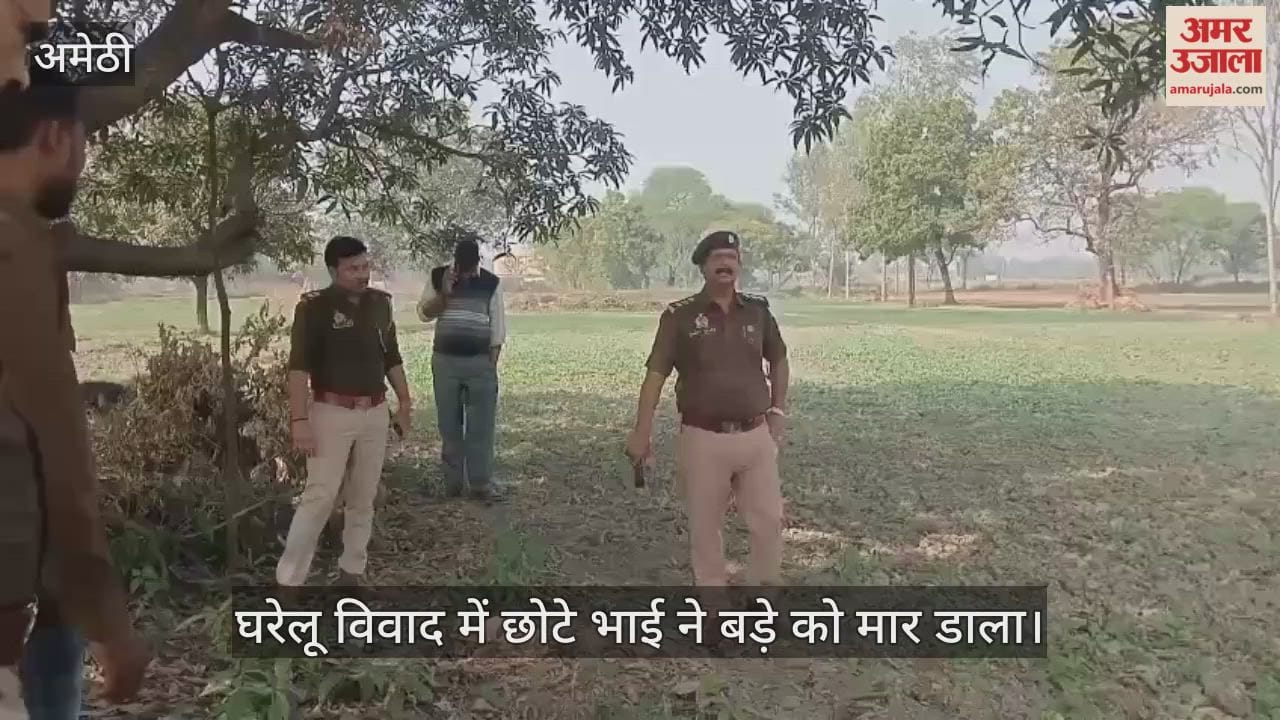 अमेठी में घरेलू विवाद में छोटे भाई ने बड़े को मार डाला