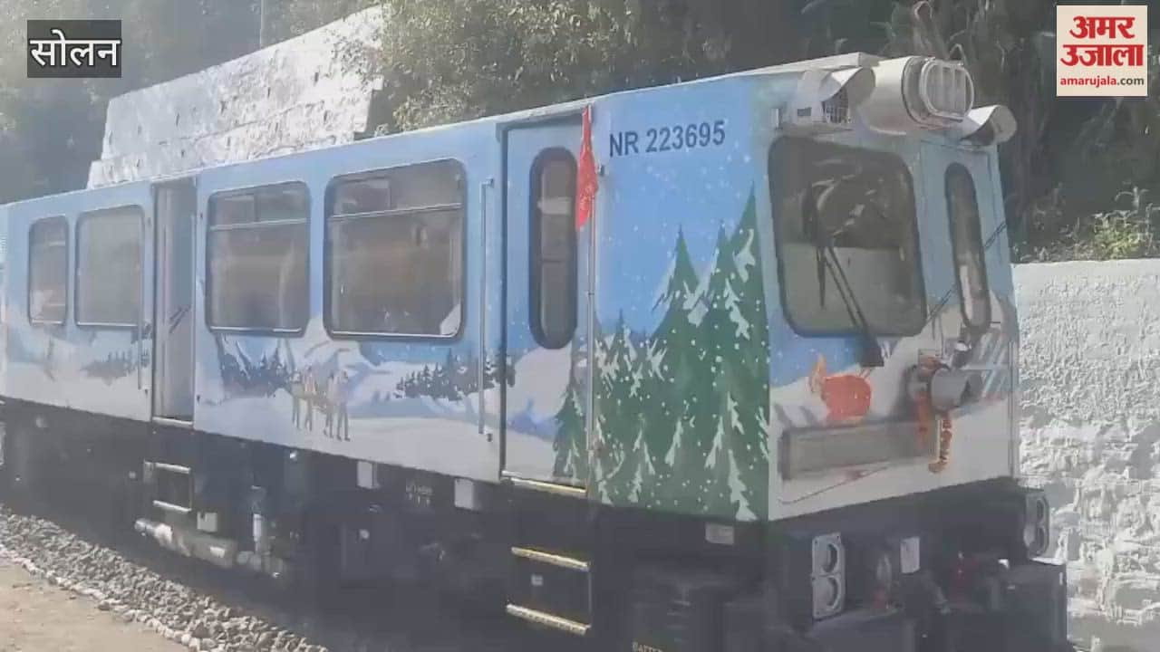 Solan Successful trial of trainset from Kalka to Shimla