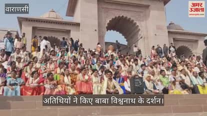 Kashi Tamil Sangamam members reached Kashi visited Baba Vishwanath and Mother Ganga