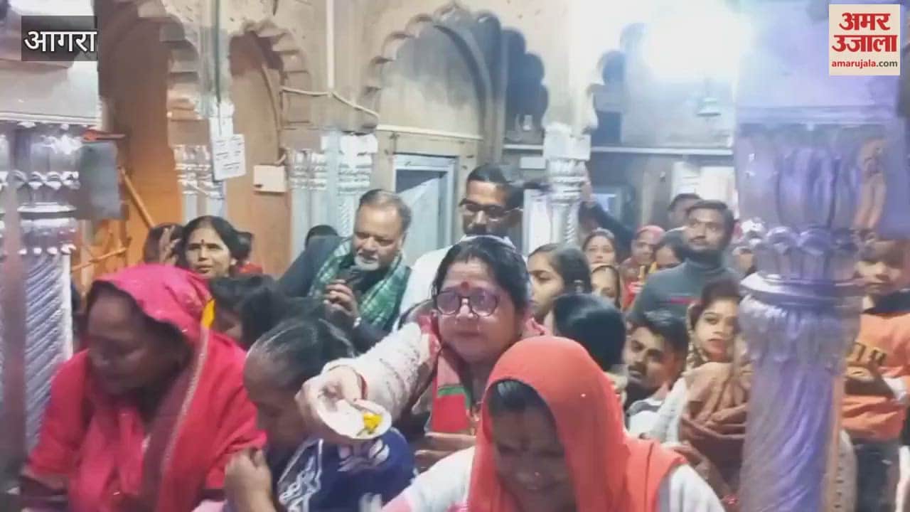 Crowds of devotees gathered on Dauji Purnima