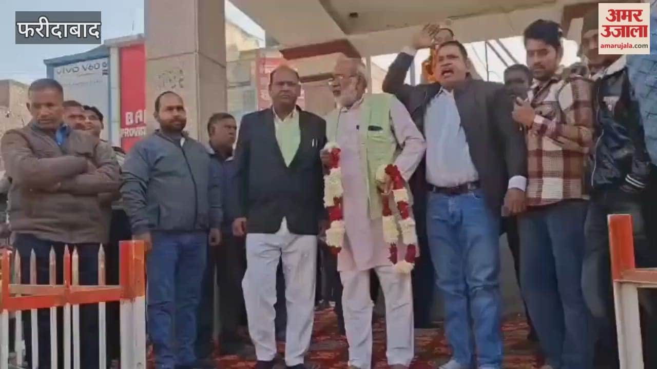 MLA Moolchand Sharma paid tribute to Dr. Bhimrao Ambedkar in faridabad