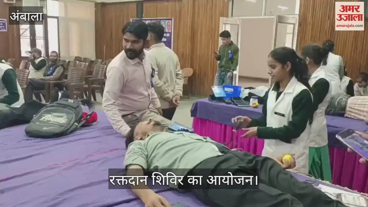 Organising blood donation camp