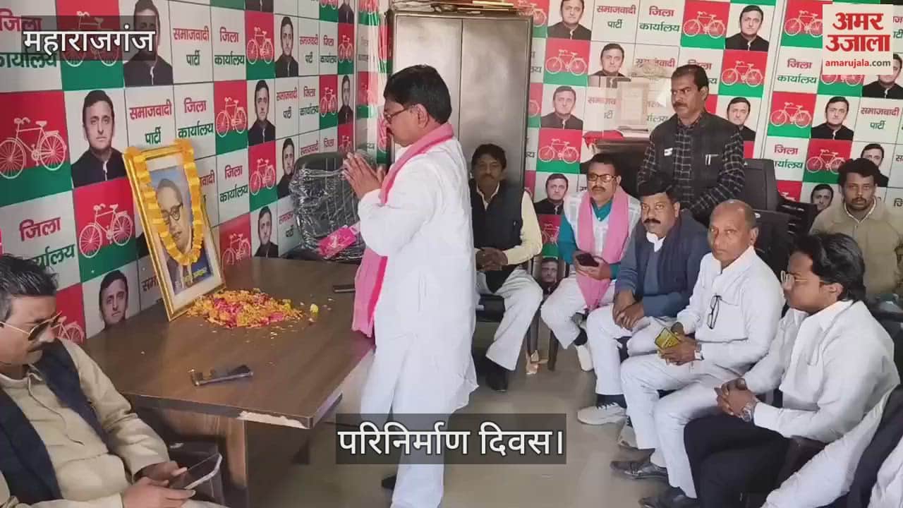 SP celebrated Dr Bhim Rao Ambedkar's birth anniversary