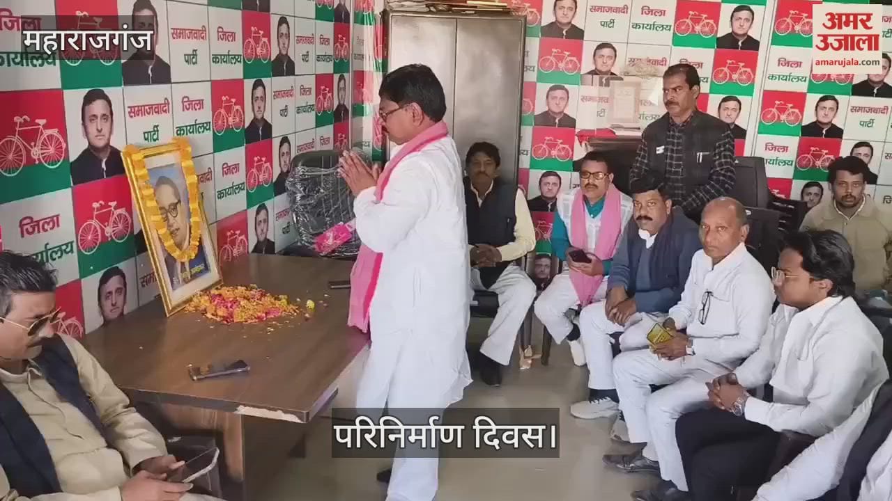 SP celebrated Dr Bhim Rao Ambedkar's birth anniversary