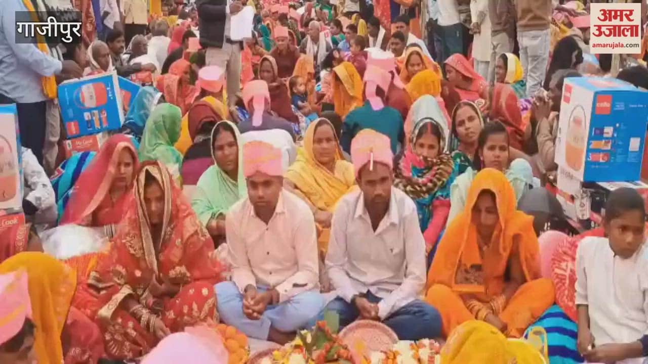 Chief Minister Mass Marriage Scheme Two-hour wait for marriage jostling at feast