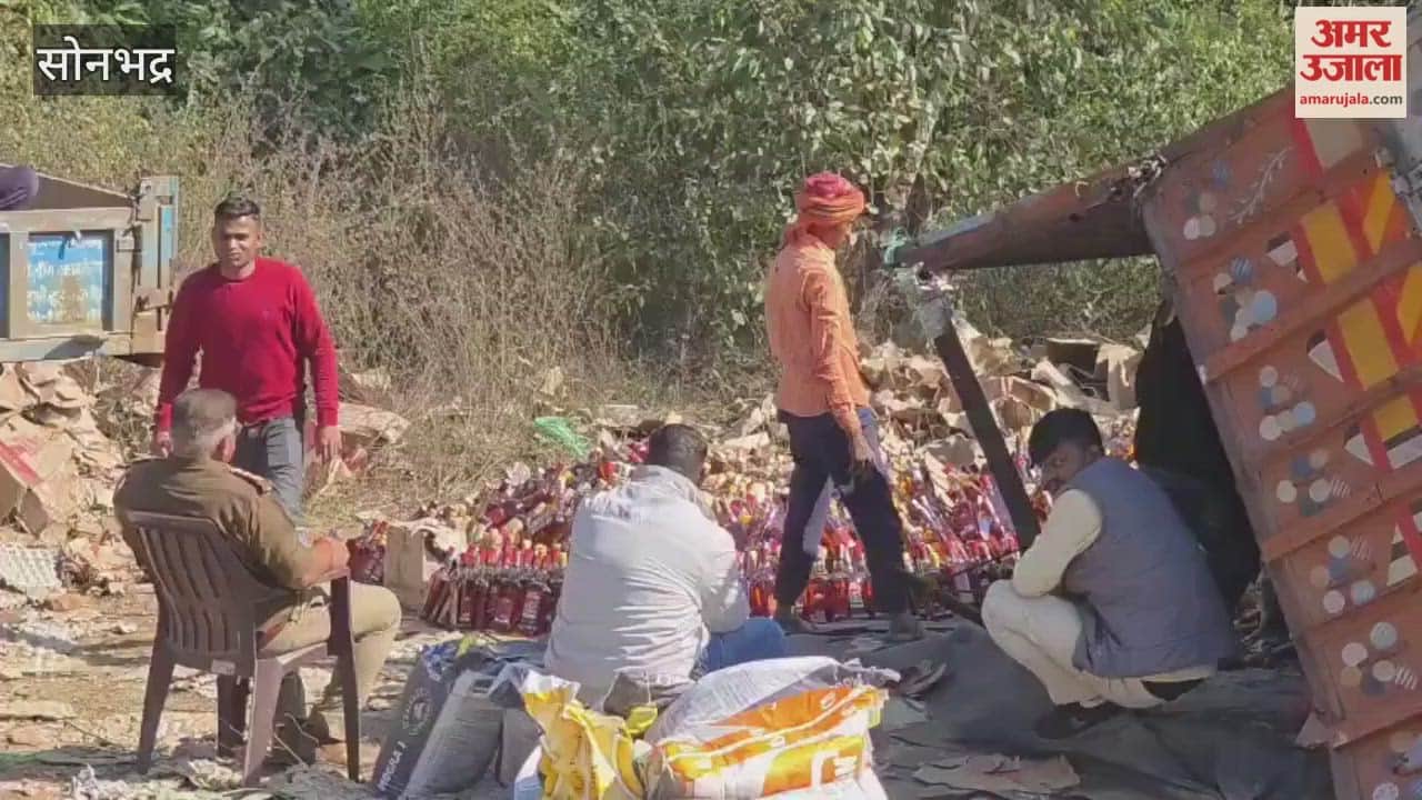 Truck overturns in ditch revealing alcohol smuggling operation