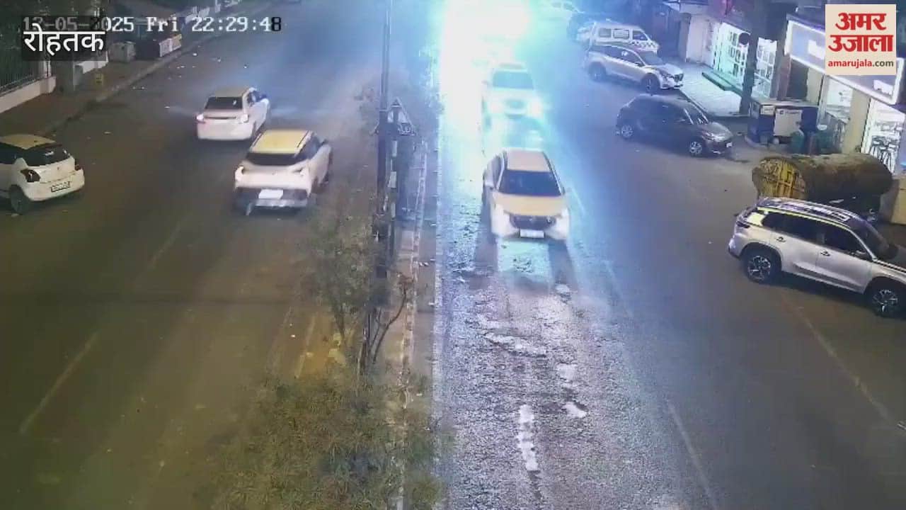 In Rohtak, youths in a car drove around with a man hanging from the hood at night; the police deployed a SWAT team during the day.