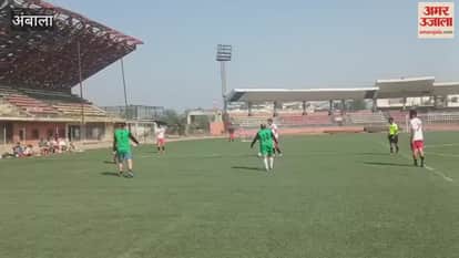 Masters 40 age group matches were held in Ambala, Morning Club and Ambala Masters reached the finals