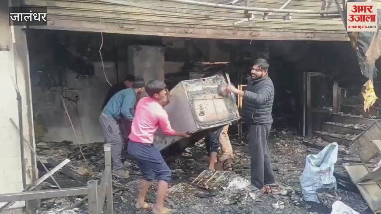 Fire at New Lakshmi Sweets causes losses worth lakhs