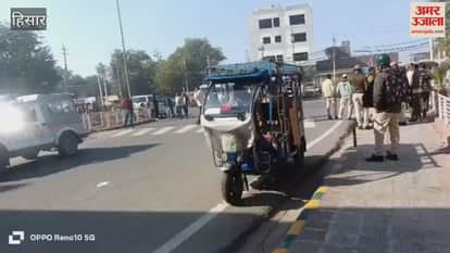 student council was held at the GJU gate in Hisar, turning the university into a cantonment.