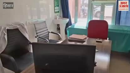 Doctors on strike for the second day at Maharaja Agrasen District Civil Hospital in Hisar, patients waiting for doctors