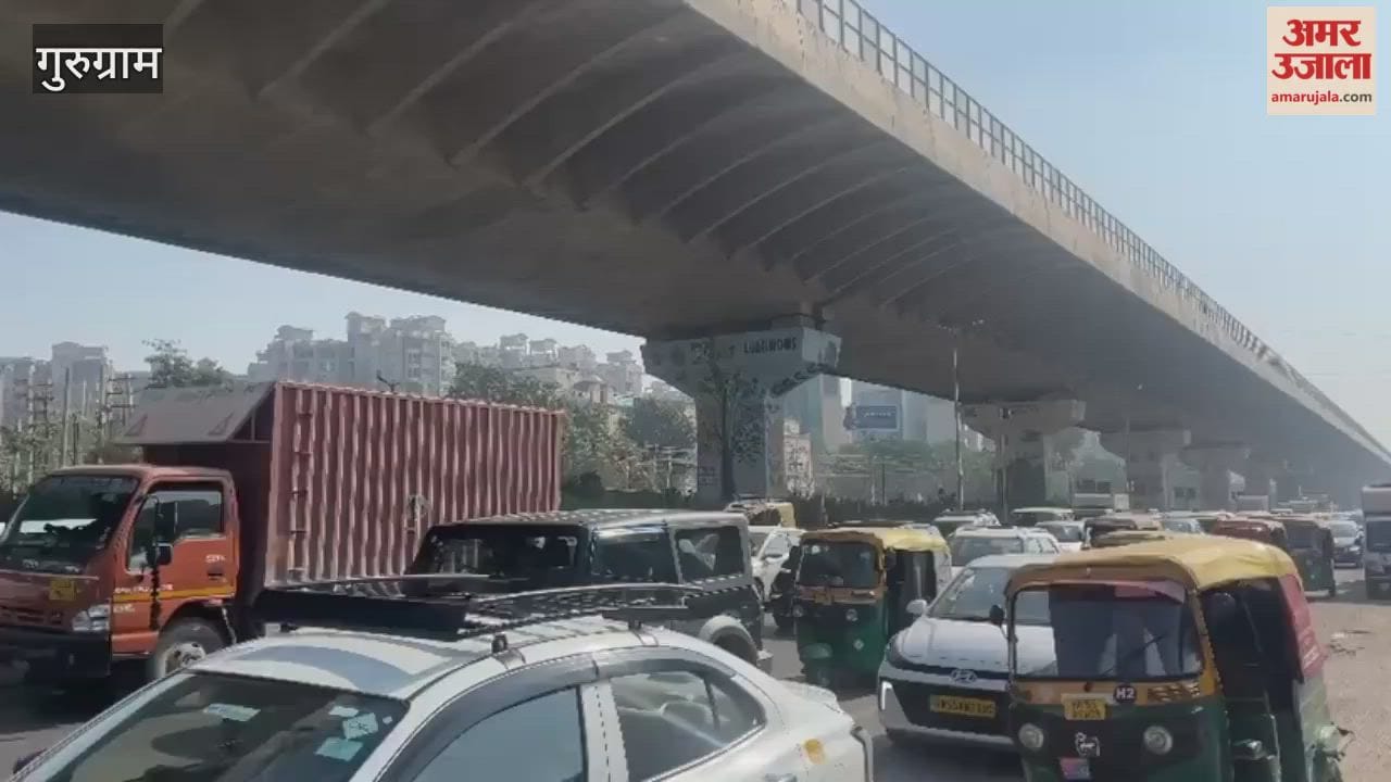 elevated road has made reaching Gurugram easier but tservice lane in Badshahpur problems