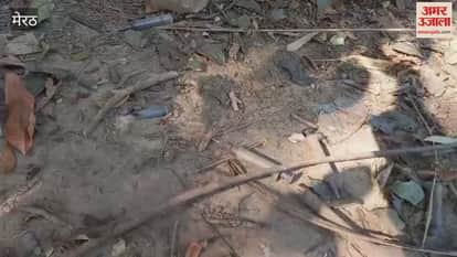 Meerut: Young people are in the grip of drug addiction, athletes are doping at the university, and discarded syringes are found everywhere