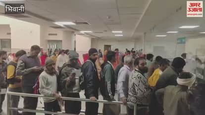 In Bhiwani, fewer patients reached the OPD due to prior notice of the doctors' strike.