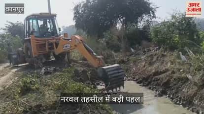 कानपुर: छह महीने बाद शुरू हुई नहर की सफाई, गेहूं की पहली सिंचाई से पहले किसानों को मिली बड़ी राहत