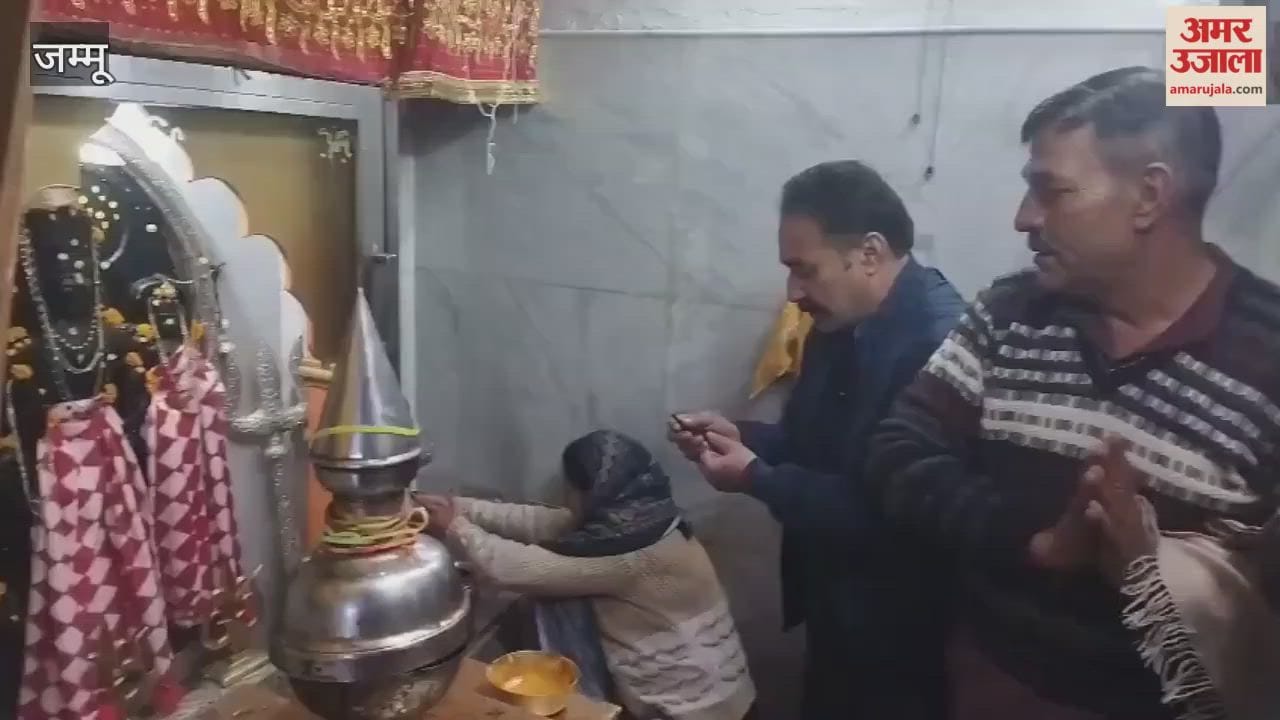 A statue of Lord Shiva emerged from the ground in Sudh Mahadev, and a trident was found in three pieces.