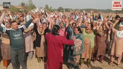 Farmers' anger against the Jammu and Kashmir government, border fencing becomes a point of contention.