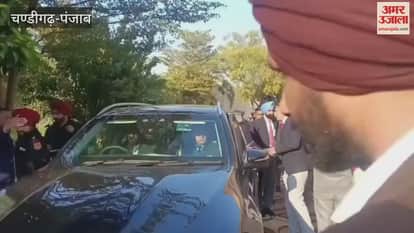 Governor Gulab Chand Kataria arrived at Service and Harmony Conference in Moga