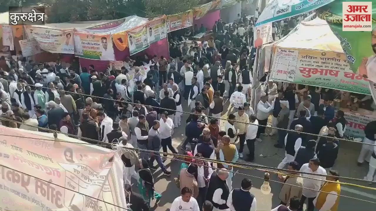 Elections for the new executive committee of the Road Mahasabha were held amid tight security in Kurukshetra