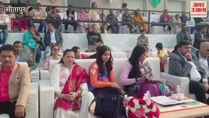 VIDEO: चम्बल की शेरनी क्रिकेटर "वैष्णवी शर्मा" पहुंची सीतापुर, बताया - चार बरस की उम्र में ही थाम ली थी गेंद