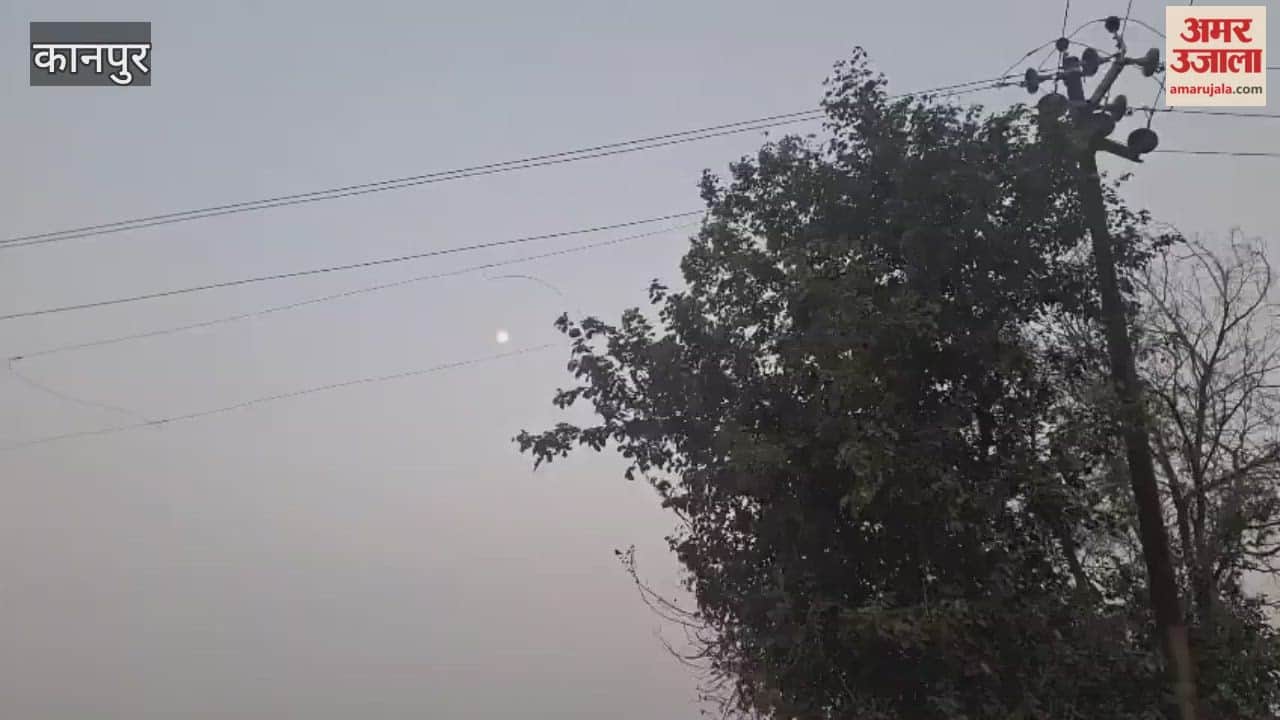 Cloudy skies remained throughout the day in the Bhitargaon area