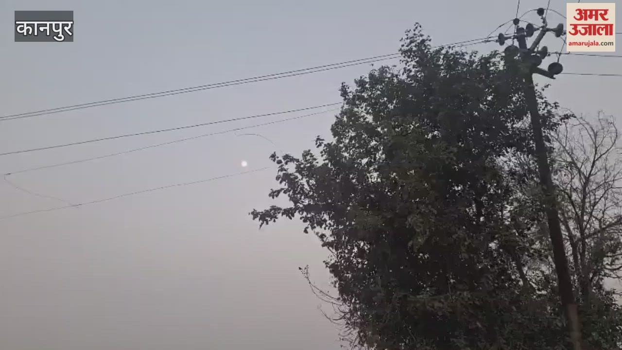 Cloudy skies remained throughout the day in the Bhitargaon area