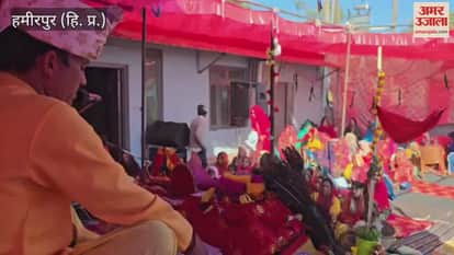 Hamirpur Shrimad Bhagwat Katha concluded in Kot Langsan