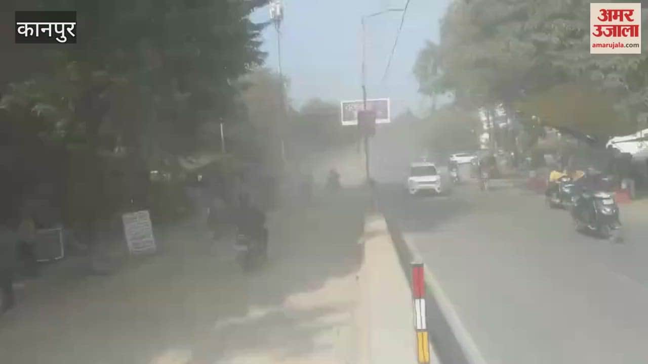 Water was not sprinkled after sewer line was laid on the Parag Dairy road, causing people to suffer from dust