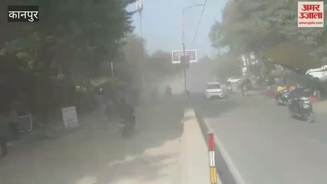 Water was not sprinkled after sewer line was laid on the Parag Dairy road, causing people to suffer from dust