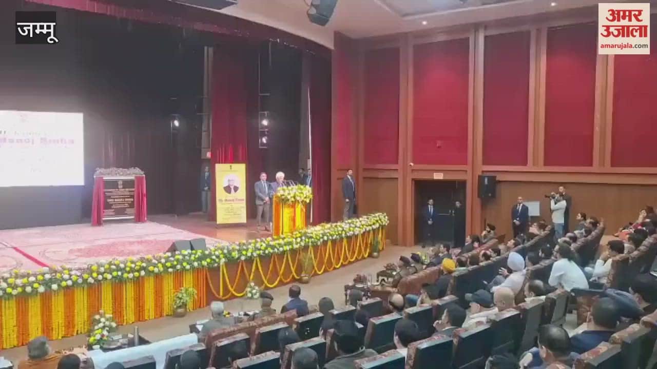 Lieutenant Governor Manoj Sinha laid the foundation stone for Operation Sindoor and houses for flood-affected families.