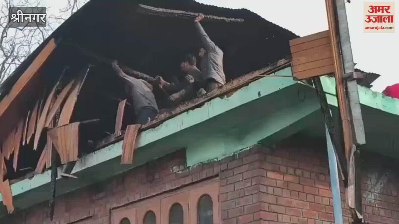 Two Houses, Cow Shed Gutted in Fire Incident at Memander Shopian