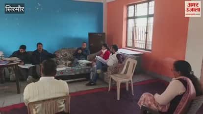 Sirmour Deputy Director of Higher Education Dr Himanshu Bali inspected the arrangements of schools