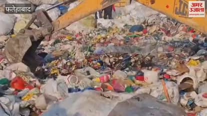 fire at plastic warehouse in Tohana of Fatehabad, fire department brought the blaze under control