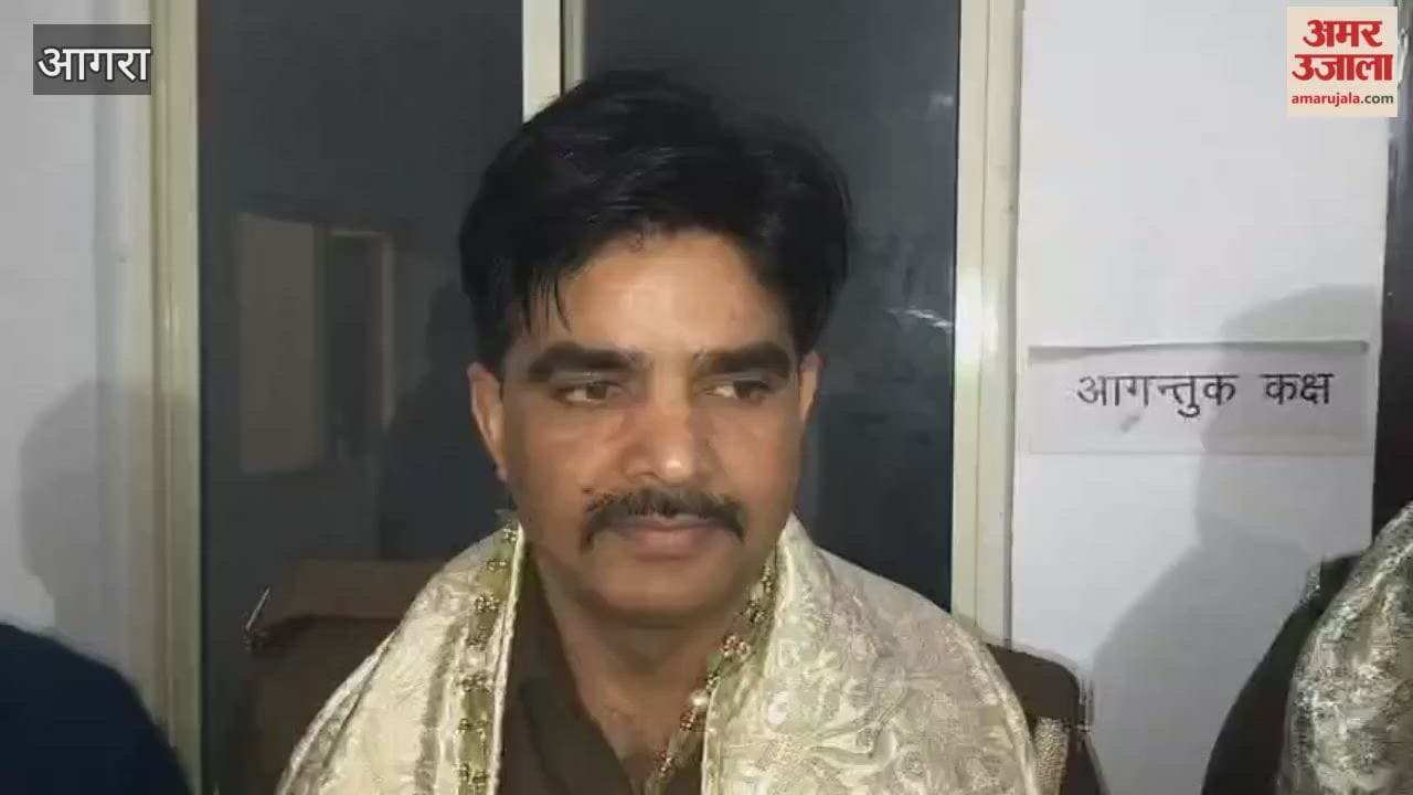 Fireman Ramkesh Gurjar Honored for Heroic Rescue of Mother and Two Children in Agra Fire