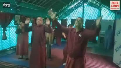 Meerut: Sadguru Osho's birthday was celebrated with great enthusiasm at Osho Madhu Vatika in Meerut Cantt