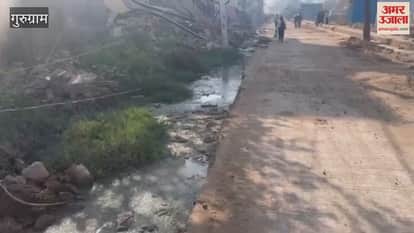 road in Bhangrola village in limbo for six months