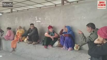 Sirmour Buses did not run on rural routes in the Renuka area causing inconvenience to passengers