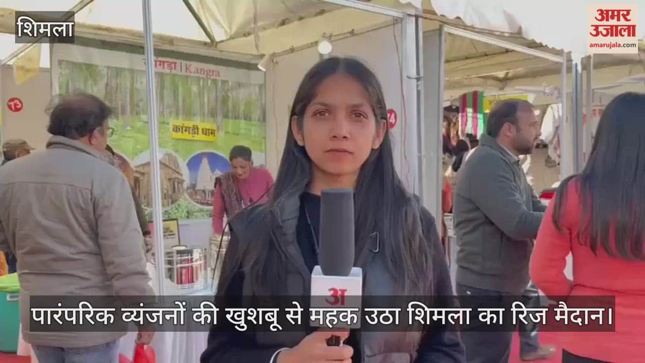 Shimla Ridge ground is filled with the aroma of traditional dishes, Saras Mela begins, watch live report