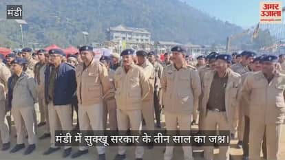 Three years of Sukhu government: 650 personnel deployed for Jan Sankalp Sammelan