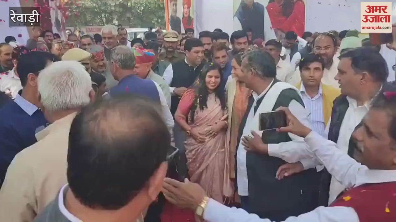 Union Minister Rao Inderjit inaugurated and laid the foundation stone for development works in Rewari Municipal Council