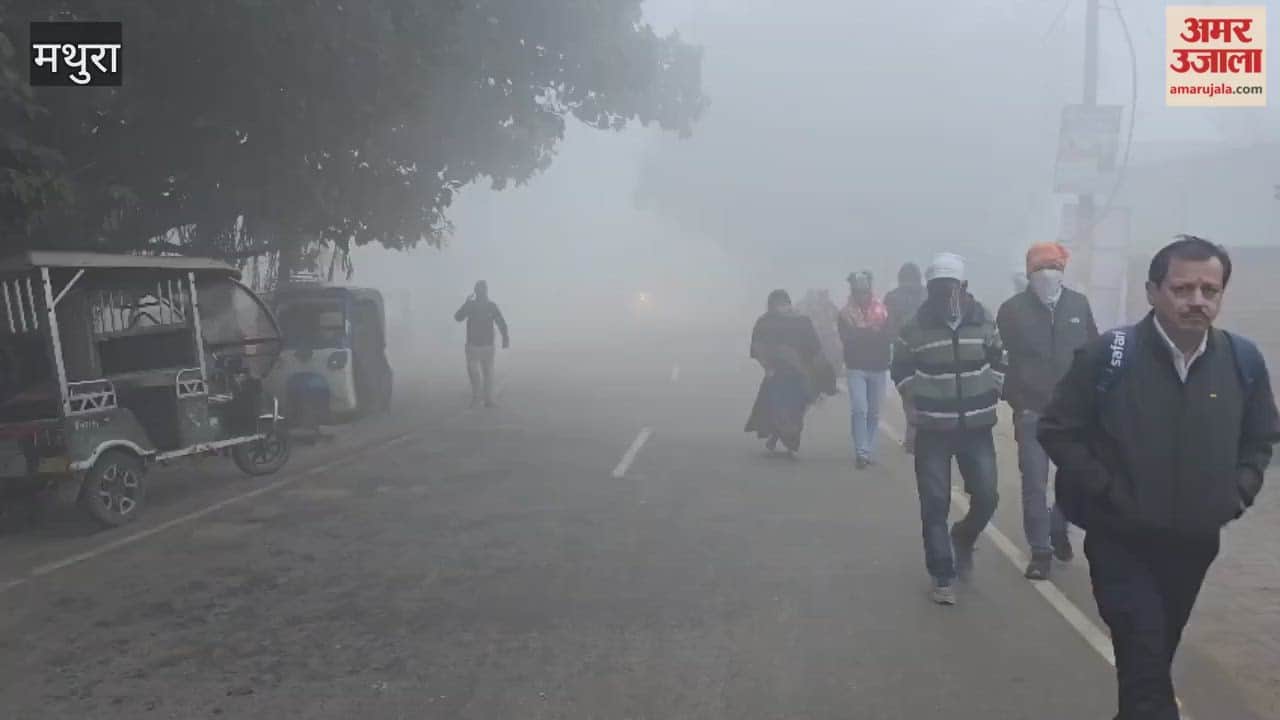 Devotees completed Govardhan pilgrimage amidst dense fog