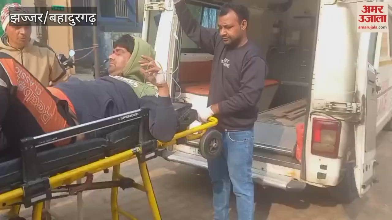 Two buses collided with a parked trailer truck at Kulana Chowk in Jhajjar. The passengers were traveling from Khatu Shyam to Bahadurgarh.