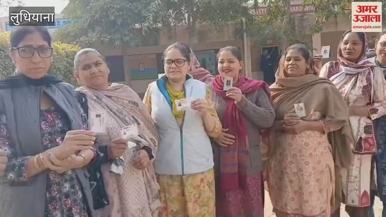 District council and block committee elections Voters lined up in Ludhiana