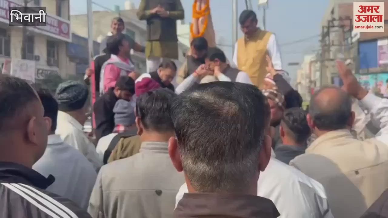 Bhagwan Parshuram Chowk has become a new symbol of faith and beauty in Bhiwani