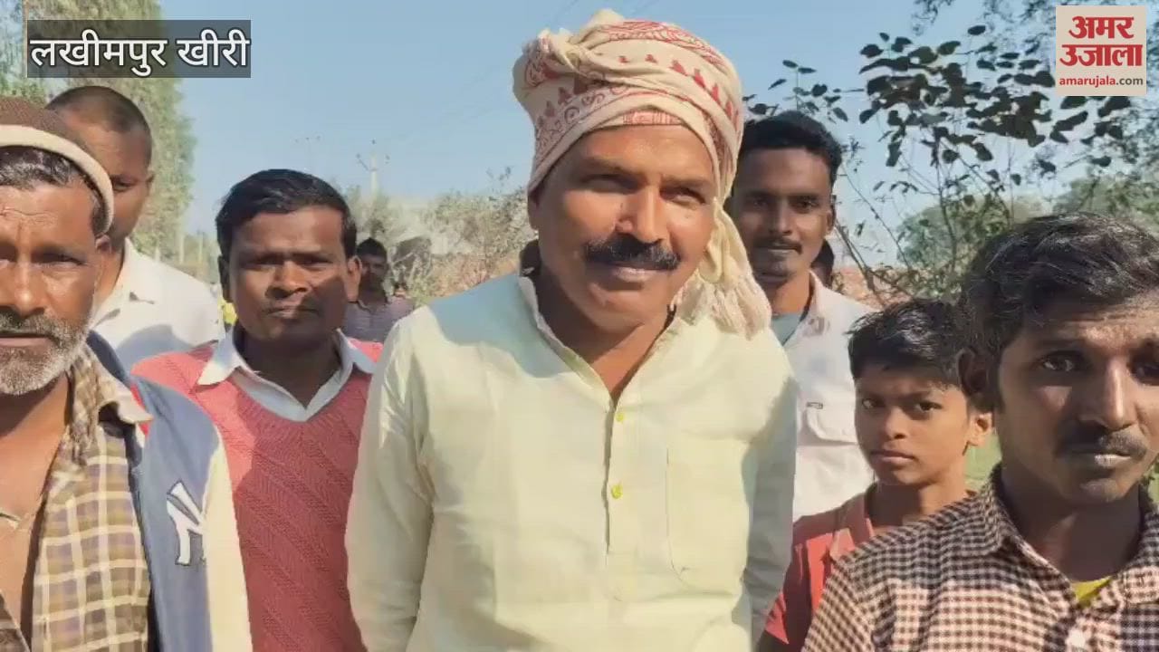 road construction poor quality crumble in one year in lakhimpur kheri