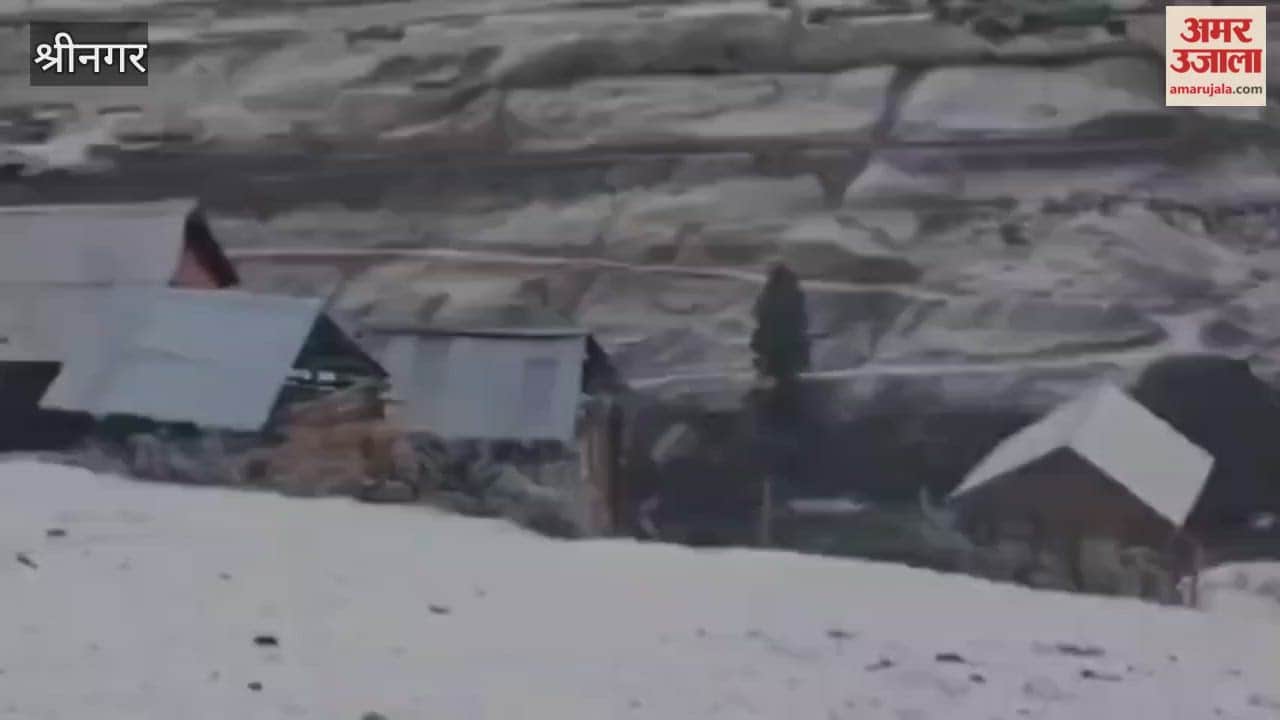 Fresh Snowfall in Higher Reaches of Tulail Valley, Gurez; Mercury Dips
