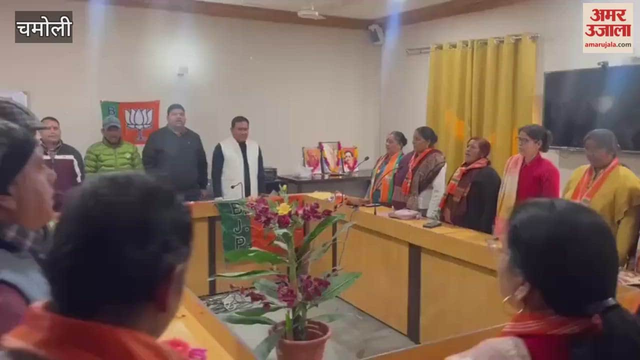 Karnprayag News discussion was held regarding the SIR at the BJP city committee meeting.