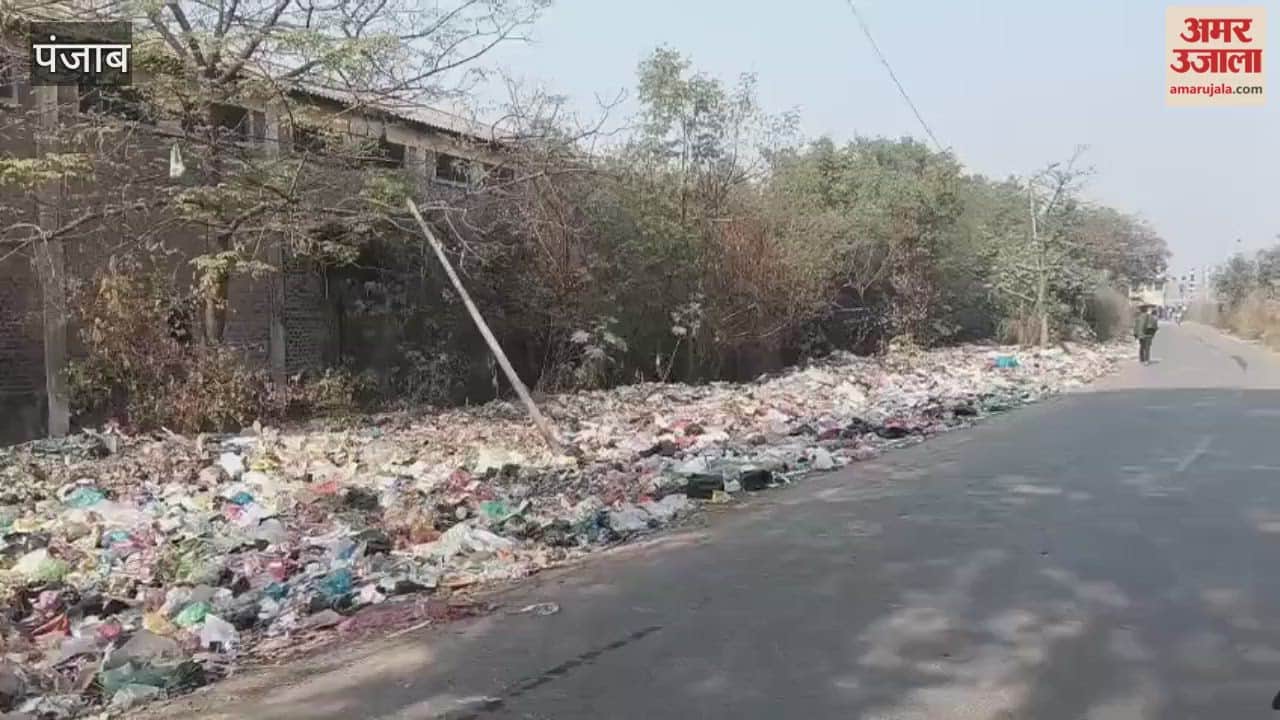 A fire broke out at an unauthorized garbage dump in Phagwara.