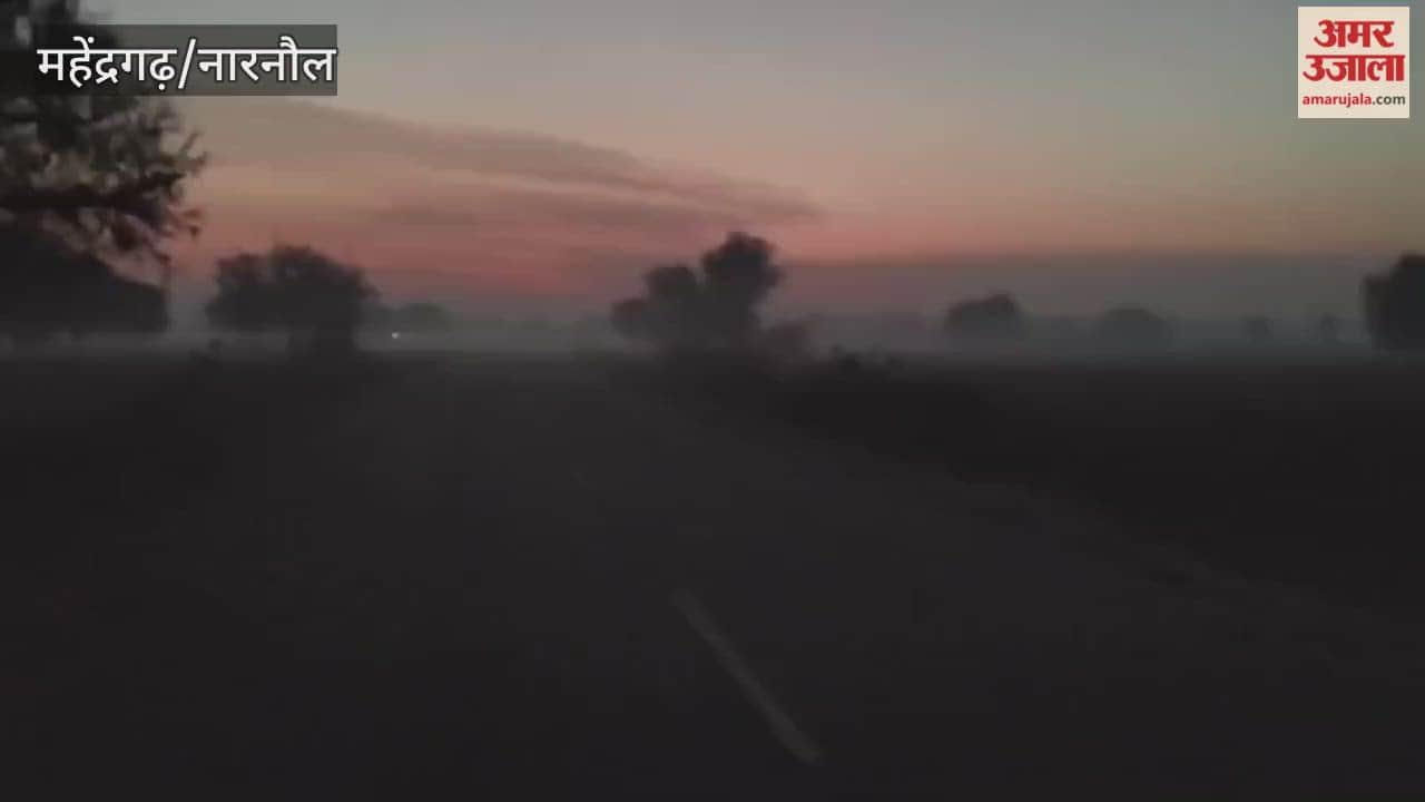 In Narnaul, fog was observed this morning along with cloudy skies; the meteorological department says there is no possibility of rain.